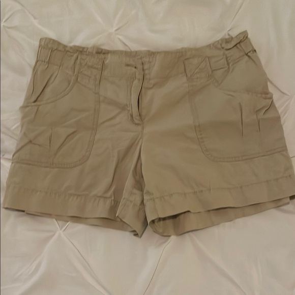 Women's Tan Shorts - Picture 1 of 2